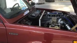 Volvo 340 DL B204FT 16V Turbo quick tour around the car