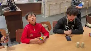 【Team Moyu】Yiheng Wang start learning 3BLD😆 Let's looking forward to his future