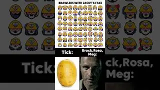 What If Every Brawler Had Jacky&rsquo;s Face? #shorts #brawlstars #brawl #bs #supercell