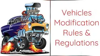 Vehicles Modification Rules and Regulations🚘📣Tamil#vrmcreators