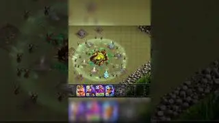 Max Witch vs Max Overgrowth Spell in Clash of clans#max#witch#vs max#overgrowth#spells#clashofclans