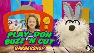 Play-Doh Buzz ‘n Cut Barbershop Set ✂️ | Ivy Shows Jery What’s Inside & How It Works