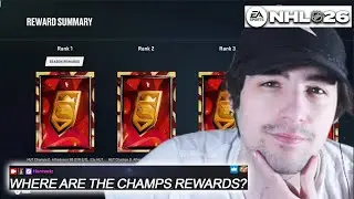ГДЕ НАГРАДЫ HUT CHAMPS? NHL 26 HUT