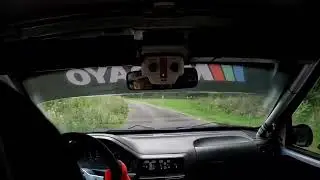 Rallye du Pays de Montbeliard 2024 - Es3 - Caillet Jordan - Boujon Aurélien - sortie avec rattrapage