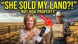 &ldquo;HOA Karen sold my inherited ranch 😤 We&rsquo;re not HOA members &mdash; she even called 911. HOA trending video