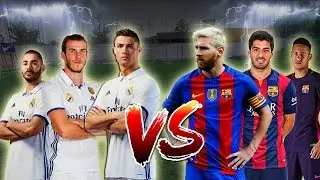 TRIO BBC (real madrid) vs TRIO MSN (barcelona) - DUELO DE GIGANTES!!