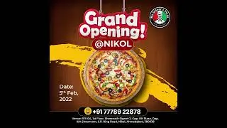 Grand Opening of Mc Oliver's pizza @ Nikol, Ahmedabad