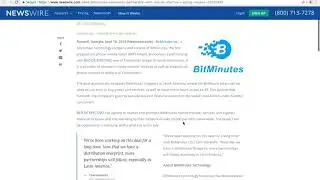 BitMinutes ICO Partnership with RED DE EFECTIVO! Banks Entering Crypto!?