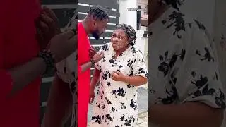 She gave the old woman the biggest shock of her life