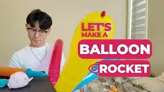 Launching TOO MANY Balloon Rockets!