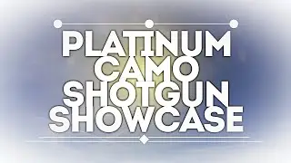 PLATINUM CAMO SHOTGUN SHOWCASE - (COD: Modern Warfare)
