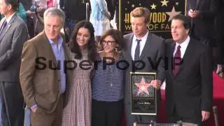 Simon Baker, Robin Tunney, and Bruno Heller at Simon Bake...