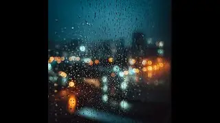 Rain on Window at Night – 8 Hours Deep Sleep