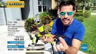 Sun Joe 24Volt Cordless Handheld Pruning Saw