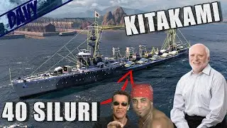 WORLD OF WARSHIPS ITA ► KITAKAMI E I 40 SILURI