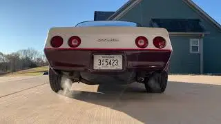 1982 Chevrolet Corvette C3 Exhaust with Crossfire Injection (Cold Start)
