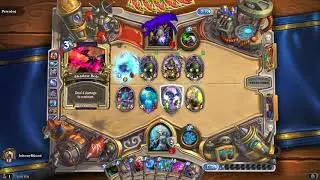 puzzle box mage vs Warlock(I stole his ysera and his dr.boom)