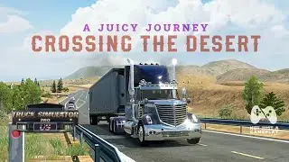 Rolling Fruits Through The Desert | Truck Simulator Pro US 1.40