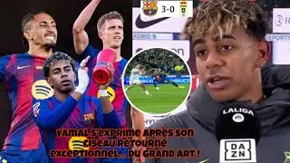 INCROYABLE LE CISEAU RETOURN&Eacute; DE YAMAL FAIT VIBRER LE CAMP NOU