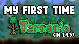 My FIRST Time Playing Terraria...in 1.4.5 | Terraria