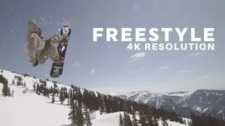 Awesome Snowboarding and Skiing In Stunning 4K Resolution | Freestyle | Slow Motion Edit