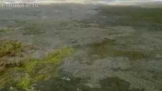 Lava Flow Fields from Kilauea 2015