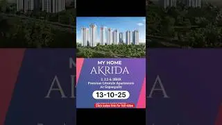 Myhome Akrida(13-10-25) #myhomeprojects #myhomesayuk #myhomeakrida #tellapur #gopanpally