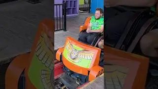 Аттракцион Wind Chaser в парке Kentucky Kingdom 🌪️ 💨 #kentuckykingdom #rollercoaster #amusementpa...