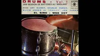 Art Blakey, Charlie Persip, Elvin Jones & Philly Joe Jones &ndash; Jam Session Drum Night at Birdland