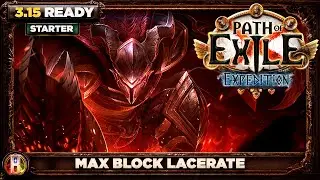 Path of Exile 3.15 - Max Block Lacerate Build - Gladiator Duelist - PoE Expedition - PoE 3.15