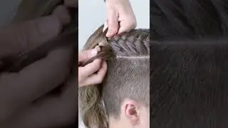 Turning a Double French Braid For Boys Into a Bun 👌