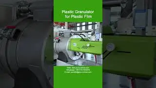 PE, BOPP, BOPET, BOPA, CPP, CPE Film Granulator Machine, Plastic Recycling Machine - Purui Machinery
