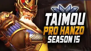 TAIMOU PRO HANZO - 4098 SR! [ OVERWATCH SEASON 15 TOP 500 ]