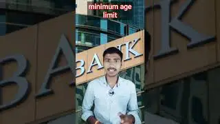Minimum Age To open A Bank Account? #shorts