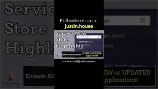 ServiceNow Store Highlights (SSH) v01262024 - short 🩳 #apps #newrelease #releasenotes #updates
