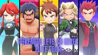 Pokemon lets go eevee elite four and champion
