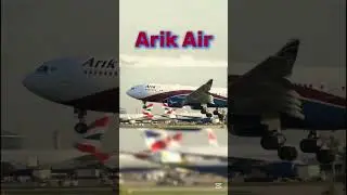 Different airlines from Nigeria 🇳🇬 #subscribe #aviation #avgeek #airplane #nigeria