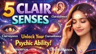 5 Clair Senses 🌸🕉️ Unlock Your psychic gifts 😱🤨