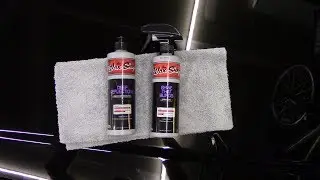 The Wax Shop Wax and Spray Wax Review on a Black Car!