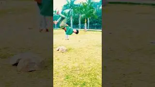 SIDE FLIP AERIAL TOURIST #SHORTS