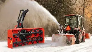 MK Martin - Single & Double Auger 3PH Snowblowers