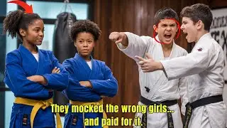 Black Twins Threatened At Karate Class By Black Belts, Unaware They Are Relentless Fighters