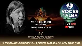 VOCES DEL ALMA LIVE. lA ESCUELA DEL OJO DE HORUS