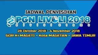 JADWAL LENGKAP PENYISIHAN LIVOLI 2018 | DIVISI UTAMA | MAGETAN - JAWA TIMUR