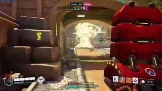 So apparently the Push Bot can carry Lifeweaver's tree (patched) || Overwatch 2