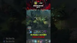 SUMAIL CAUGHT GPK STORM #shorts #dota2 #dota2highlights #dota2dpc #berlinmajor #gpk #sumail