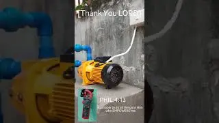 Water Pump Installation 1.5HP