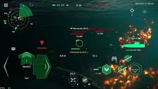 CN Type 636 VS RF Barrakuda - Submarine Battle - Modern Warships