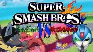 SUPER SMASH BROS WIIU with RAZAMAFOO!!