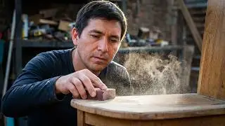 COMO LIJAR MUEBLES DE MADERA VIEJOS? Carpintería Para Principiantes / Tutorial / Luis Lovon